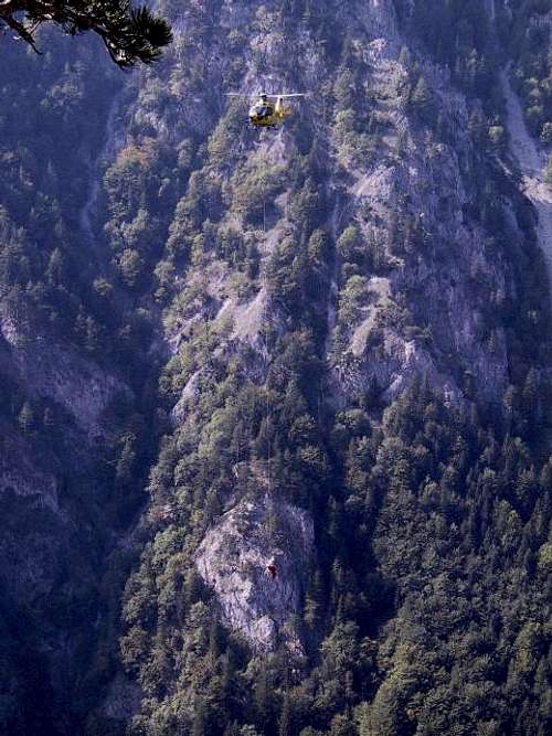 Mountain Rescue - Helicopter