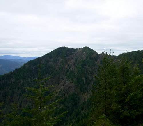 Kings Mountain from viewpoint along the traverse