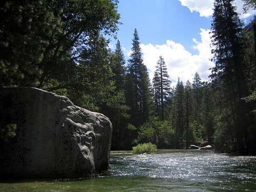 Muir Rock and the Kings River