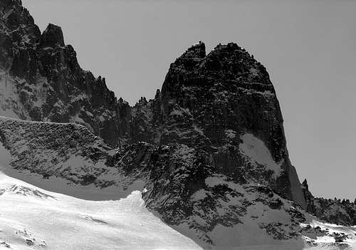 Aiguille des Drus (3754 m), North side