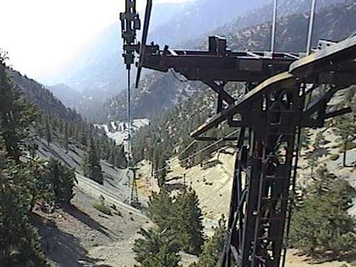 The Mt. Baldy Ski Lift.