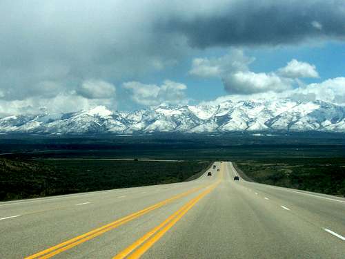 Ruby Mountains from SR 227