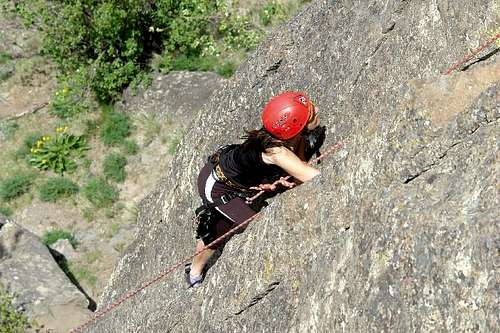 Tieton  Rock Climbing