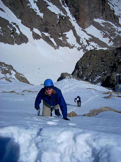 Topping Out - NW Gully