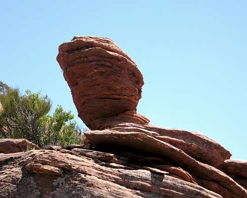 Rock Formation on Tabernacle Dome