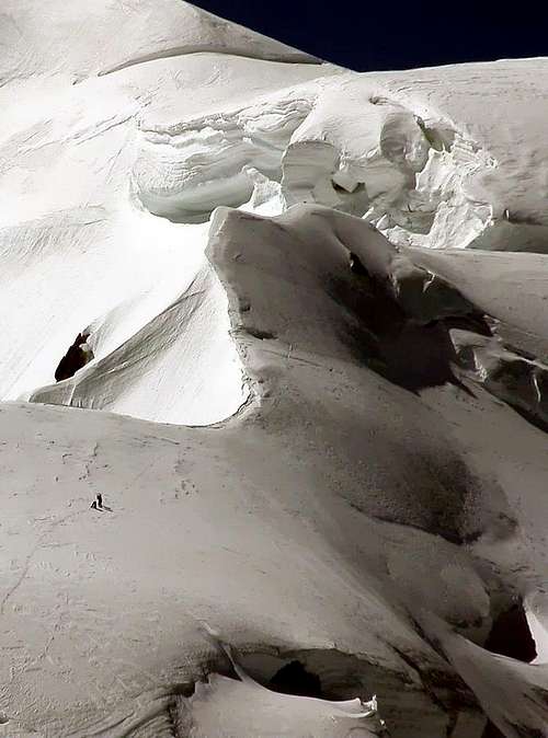 Glacier du Géant (Mont Blanc du Tacul)
