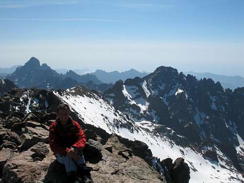 at the top of monte Cinto, 05/13/07