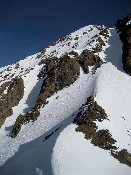 Sneffels summit couloir