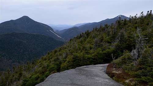 Colden and Algonquin from the summit of Phelps