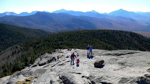 Adirondack from the summit of Cascade Mt.