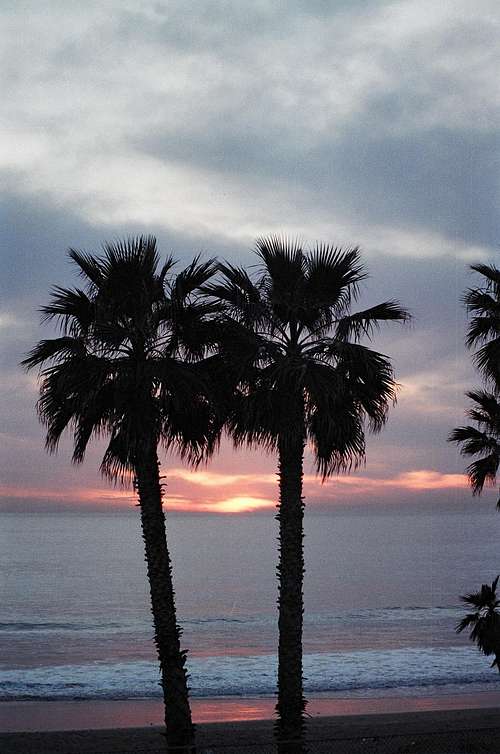 Sunset Near Oceanside Calif.