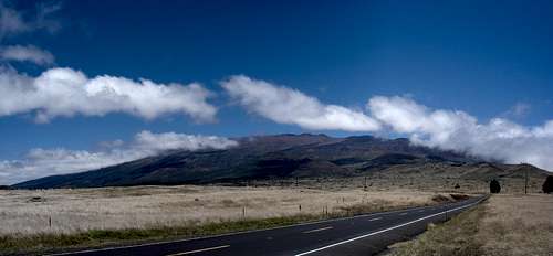Mauna Kea from the Saddle
