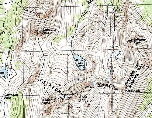 Echo Ridge Vicinity Map