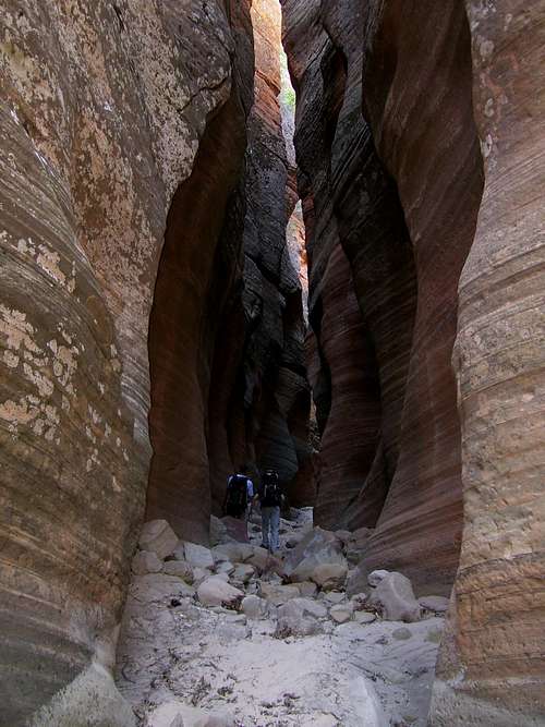 Middle Echo Slot via Weeping Rock