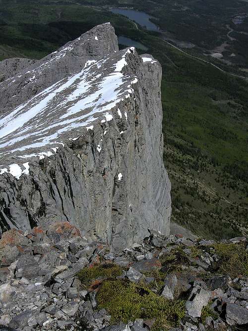 Summit view - Yamnuska
