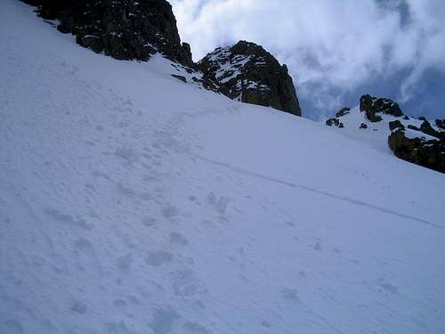 Nearing the Couloir