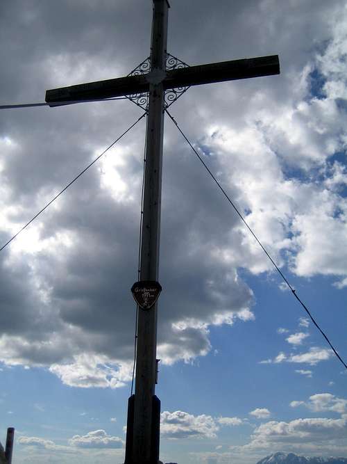 Grießkareck summit cross