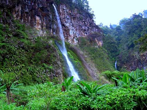 Sumatran Waterfall
