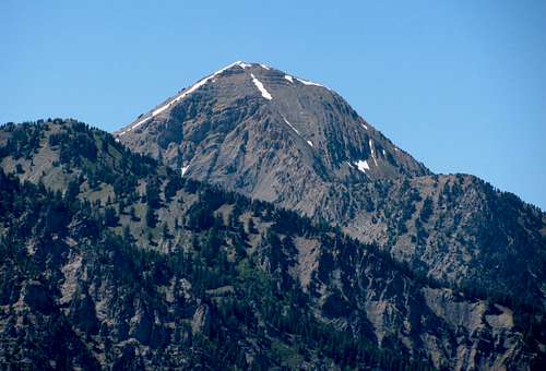 Box Elder Peak from Alpine Loop