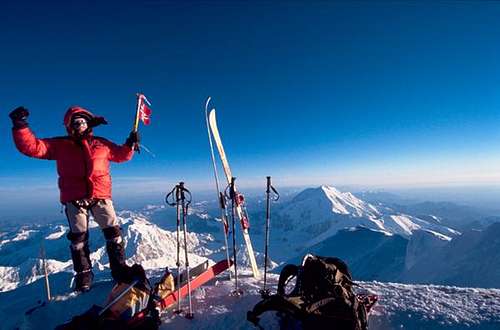 Me on summit of Denali on the...