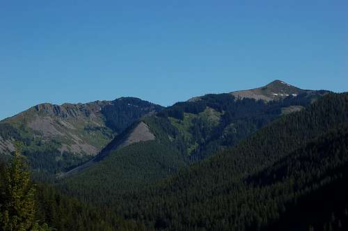 Bluff Mt and Little Baldy