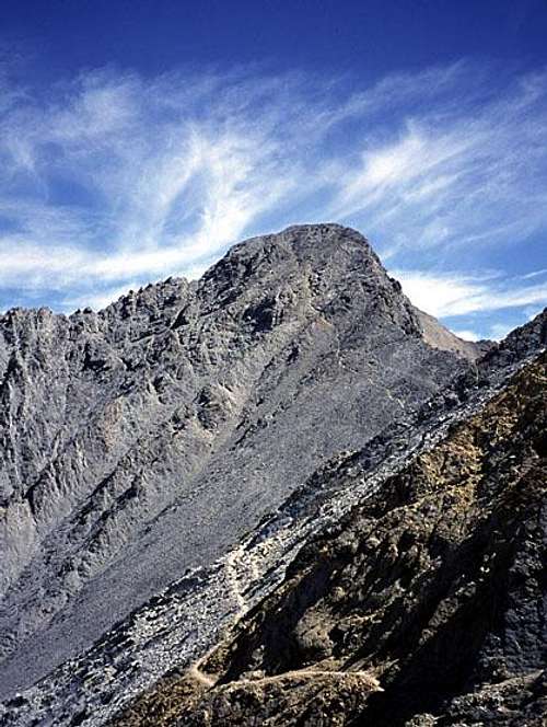 Borah Peak, summit block