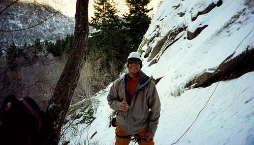MY Son Jimmy at the start of The Great White Icicle