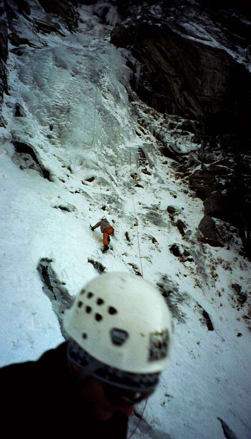 Jimmy on the next to the last pitch of The Great White Icicle