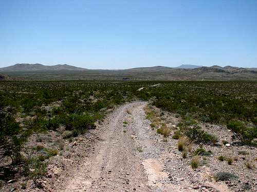 Solitude on the Robledo Range route
