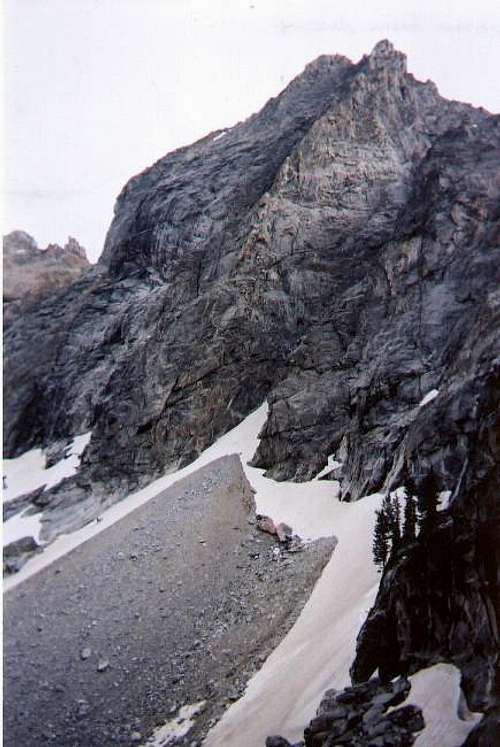 Mount Wister from Snowdrift...