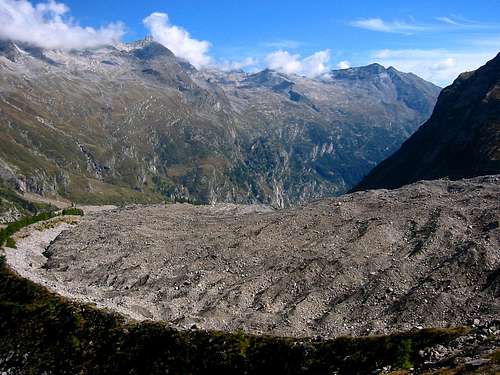 Belvedere Glacier - Monte Rosa east face