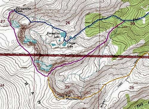  Emmaline Lake Route is in...