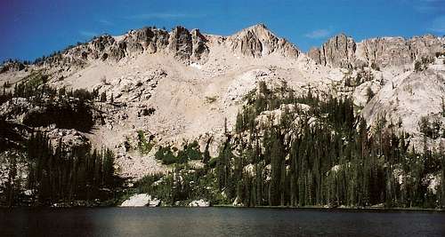 Mount Alpen from Alpine Lake