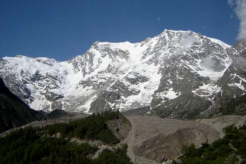 The wild beauty of Monte Rosa East Face