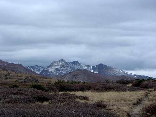  View of Desolation Peaks...