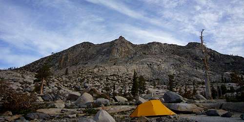 Twin Lakes tent site