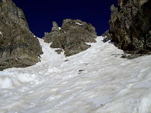 6-9-2007, South Couloir - Cathedral Peak