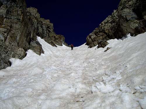 6-9-2007, South Couloir, Cathedral Peak