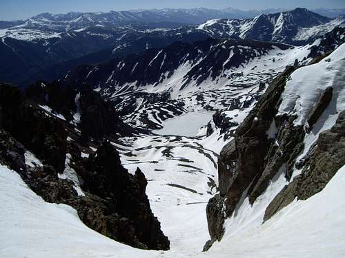 6-9-2007, South Couloir, Cathedral Peak