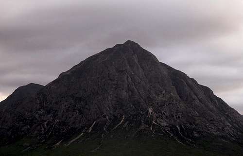 Buachaille Etive Mor from behind the Kingshouse hotel