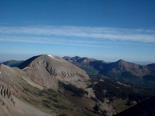 Mount Mellenthin as seen from...