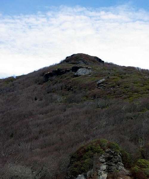Craggy Pinnacle in Winter.