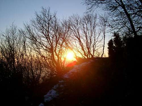 Sunshine from Monte Summano