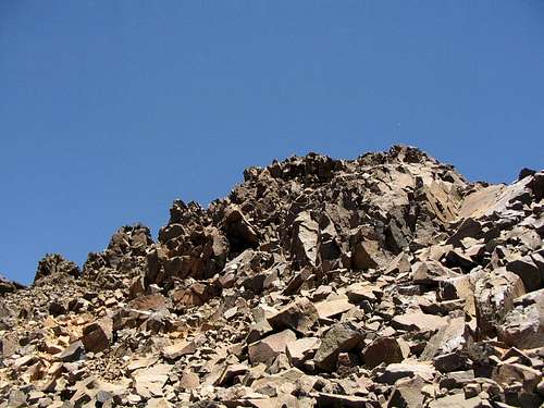 Rocks on the Summit Ridge