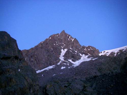 Alpenglow on Mt of the Holy Cross