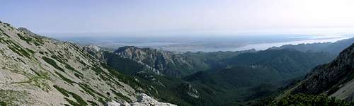 panoramic from cicina dolina