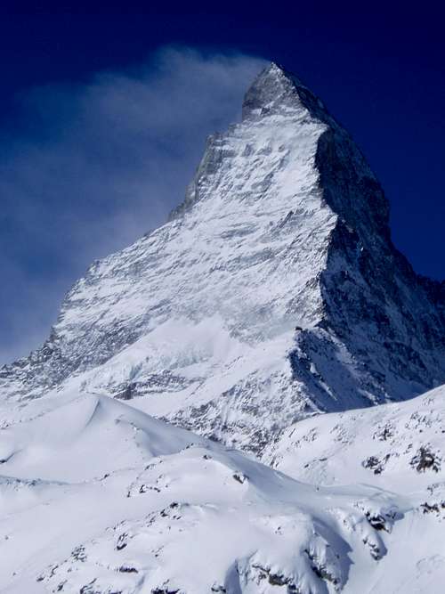 The Matterhorn in Winter