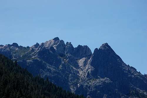 Castle Crags from the east
