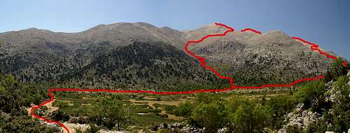 Route Overview Kastro