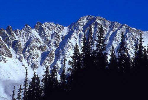 Fletcher Peak in the winter,...